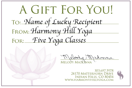 HHY Gift Certificate Image